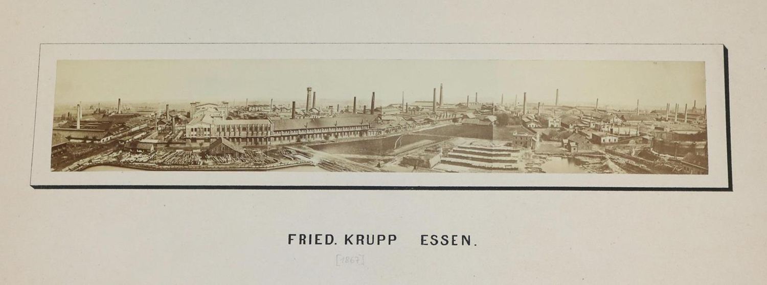 Große Abbildung Nr.1: 132-1481 Fried. Krupp, Essen: (Verschiedene Gebiete - Varia, Eisenbahn)