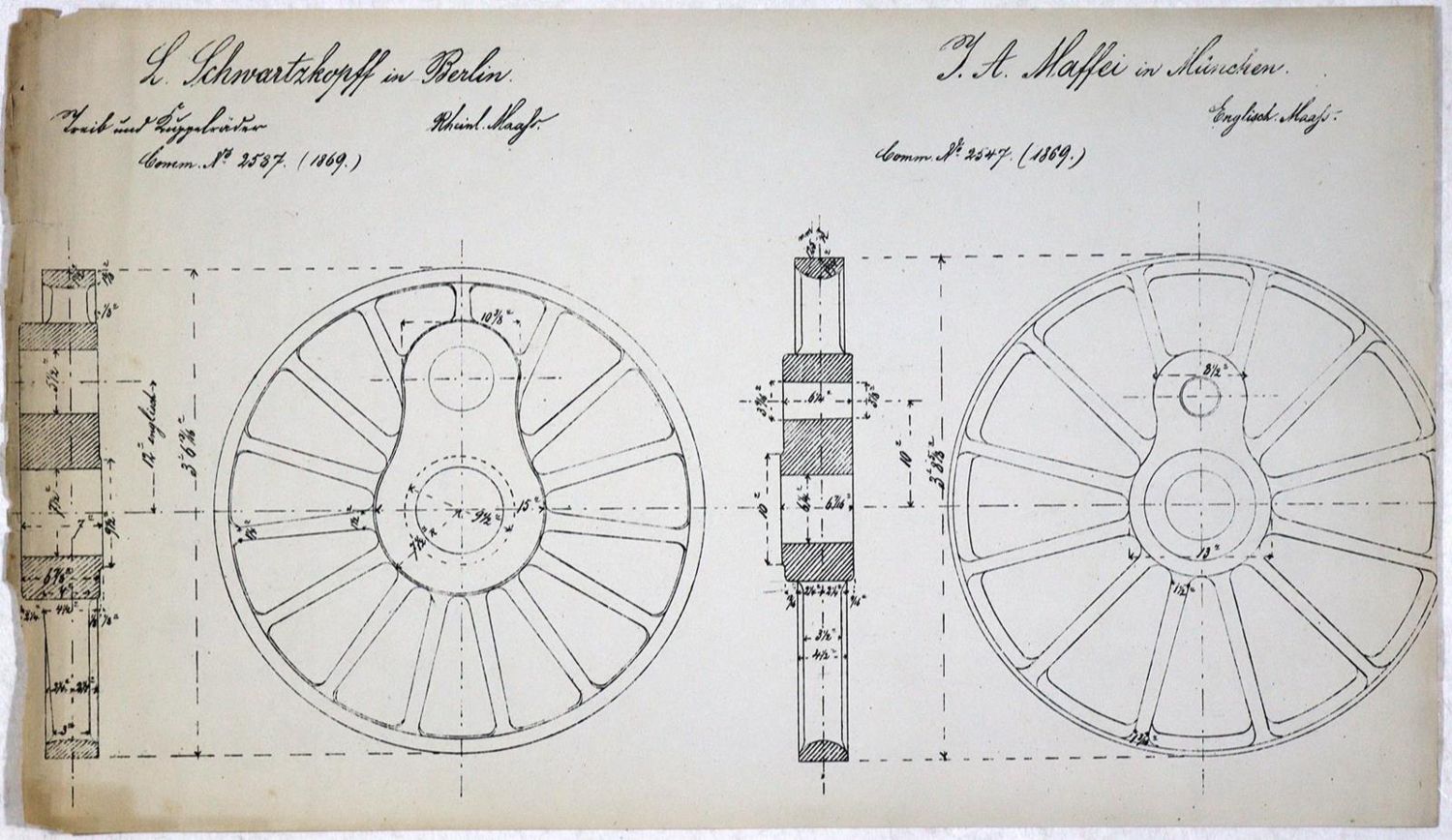 Große Abbildung Nr.2: 132-1481 Fried. Krupp, Essen: (Verschiedene Gebiete - Varia, Eisenbahn)