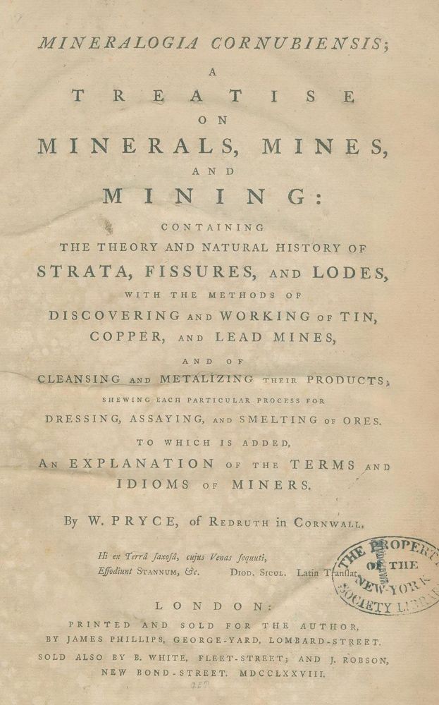 Große Abbildung Nr.1: 132-1486 Priyce,W.: (Verschiedene Gebiete - Varia, Geologie - Mineralogie u. Paläontologie)