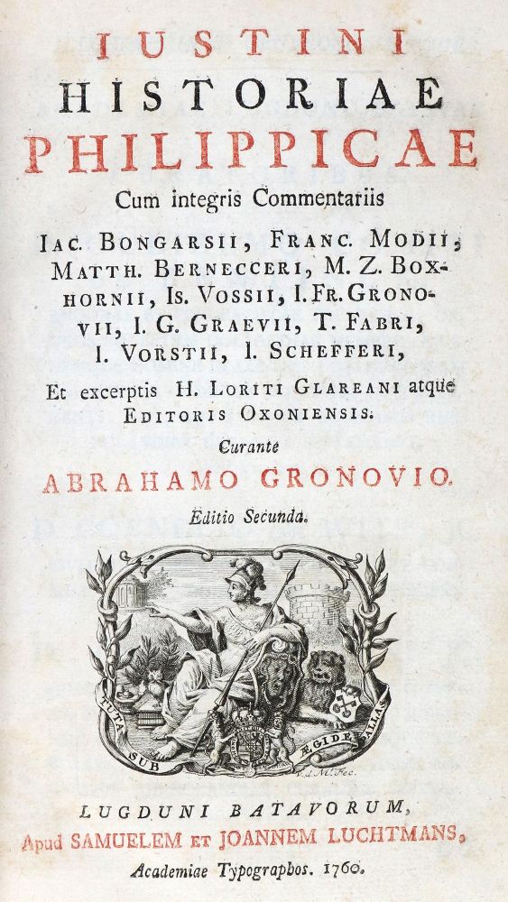 Große Abbildung Nr.1: 132-149 Justinus, (M. J.).: (Alte Drucke, Handschriften und Theologie)