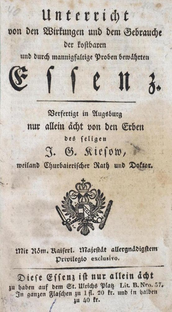 Große Abbildung Nr.1: 132-1494 Kiesow,J.G.: (Verschiedene Gebiete - Varia)