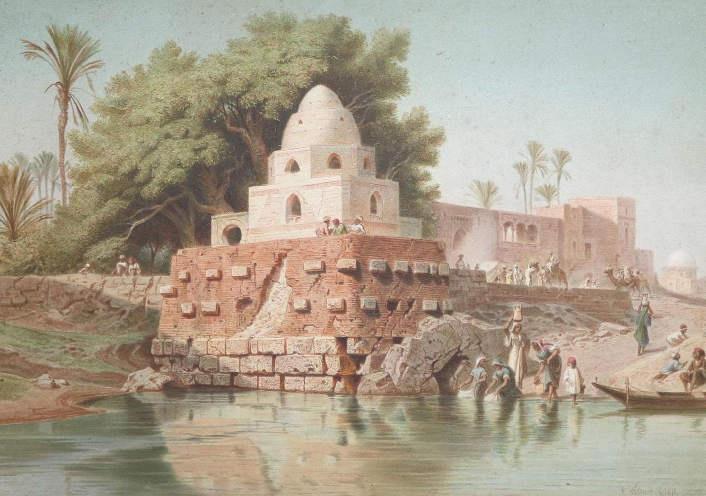 Große Abbildung Nr.1: 132-1539 Werner,C.F.H.: (Afrika, Ägypten)