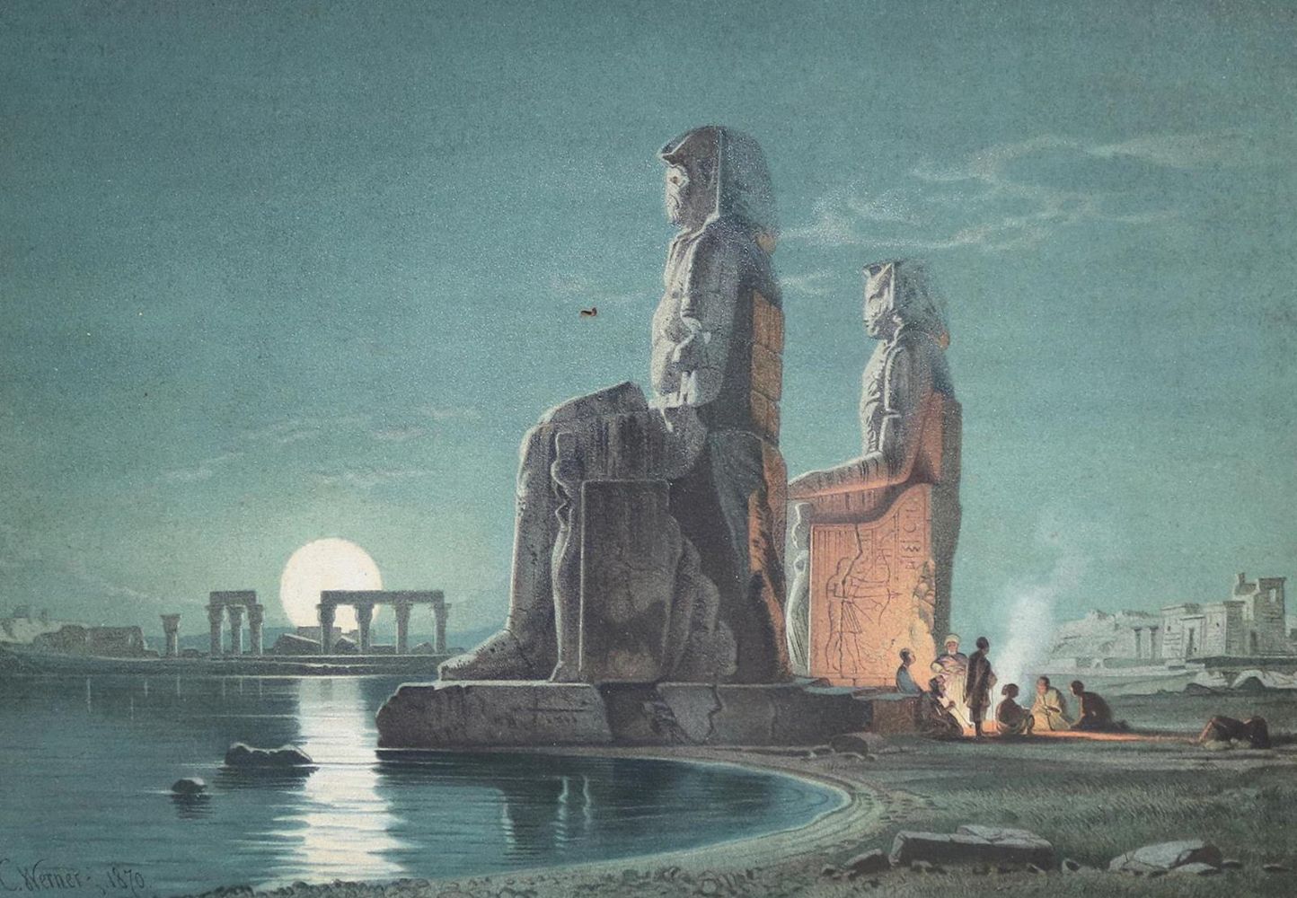 Große Abbildung Nr.3: 132-1539 Werner,C.F.H.: (Afrika, Ägypten)