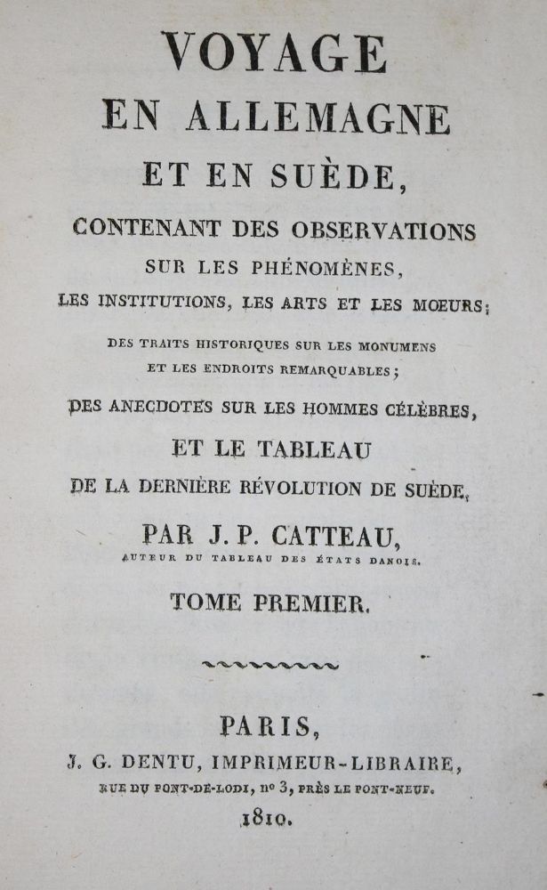 Große Abbildung Nr.1: 132-1569 Catteau-Calleville,J.P.: (Arktis-Antarktis-Nordländer, Schweden)