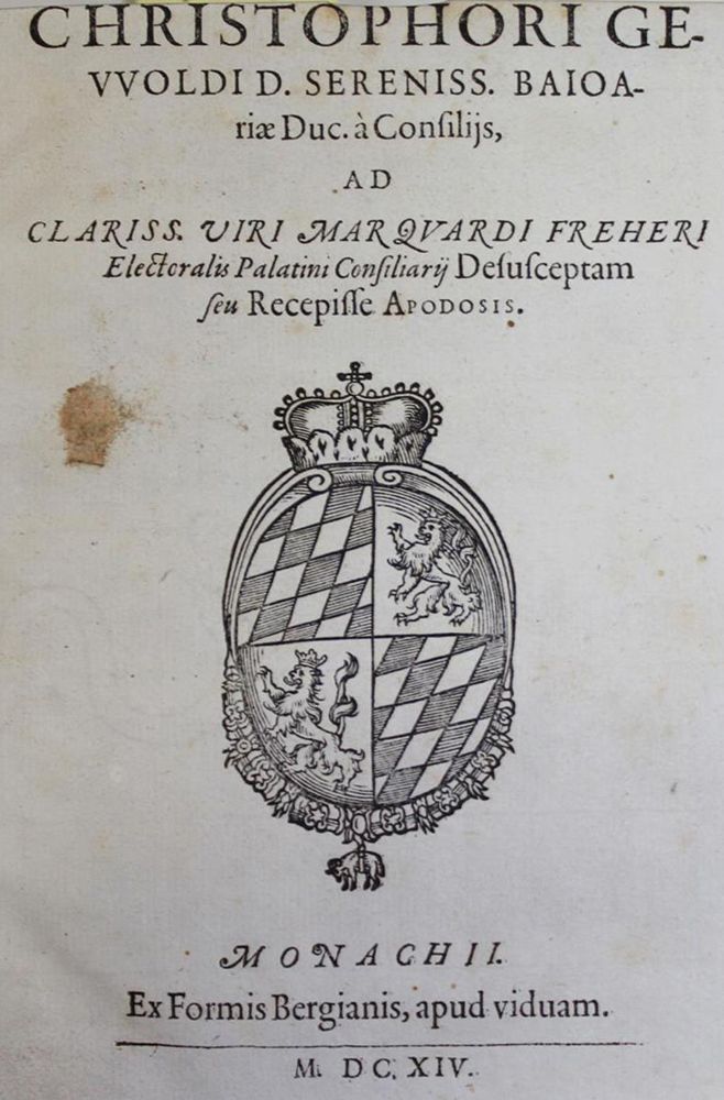 Große Abbildung Nr.1: 132-16 Sammelband: (Bayern, Dissertationen)