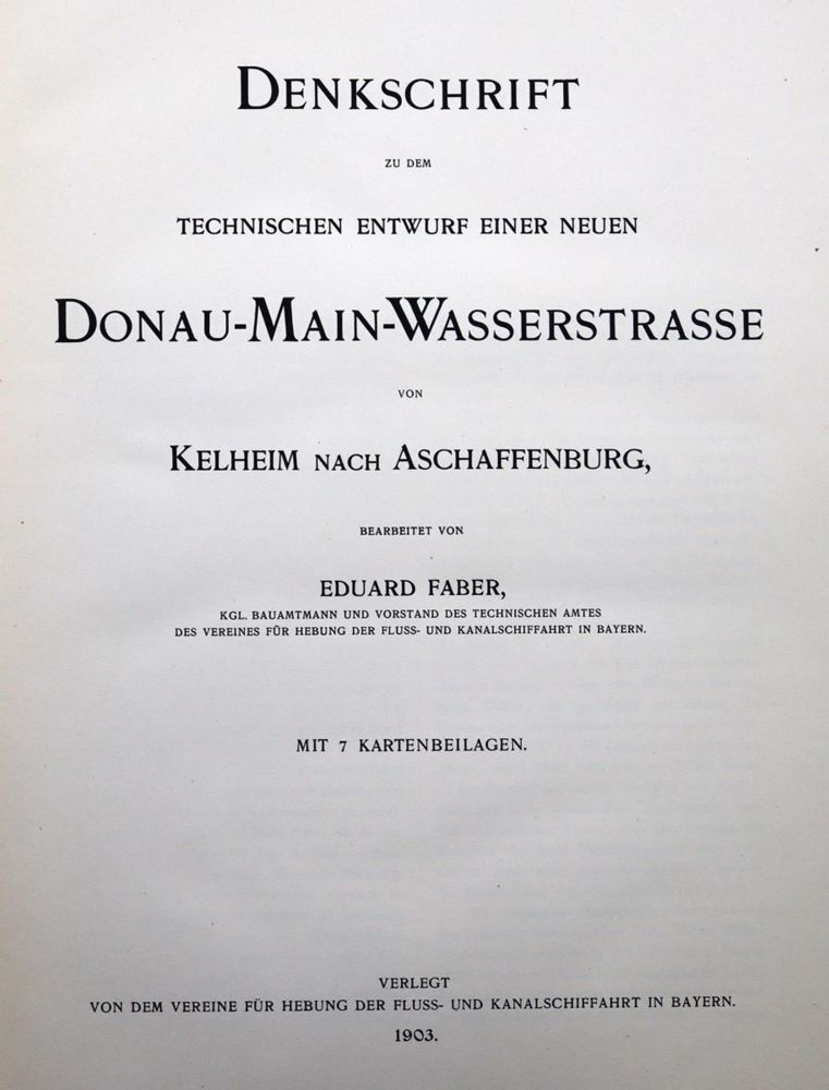 Große Abbildung Nr.1: 132-1603 Faber,E.: (Deutschland, Aschaffenburg, Kelheim)