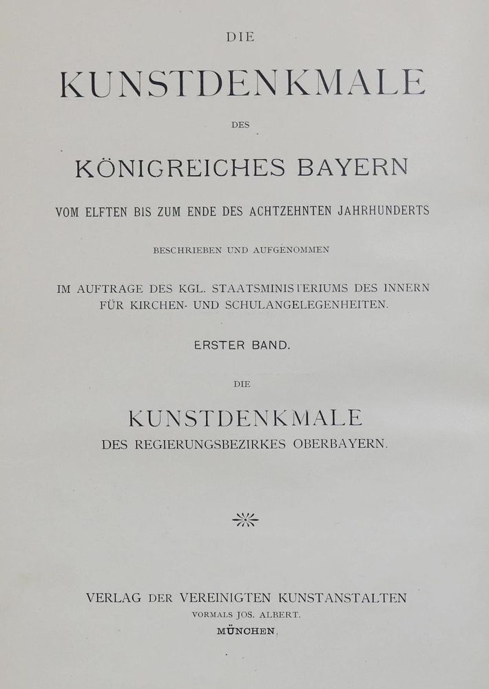 Große Abbildung Nr.1: 132-1616 Bezold,G.v. u. B.Riehl.: (Deutschland, Bayern)