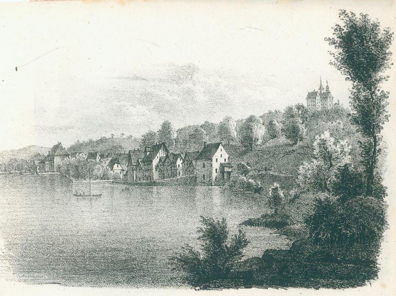 Große Abbildung Nr.2: 132-1624 (Pecht,J.A.).: (Deutschland, Bodensee)