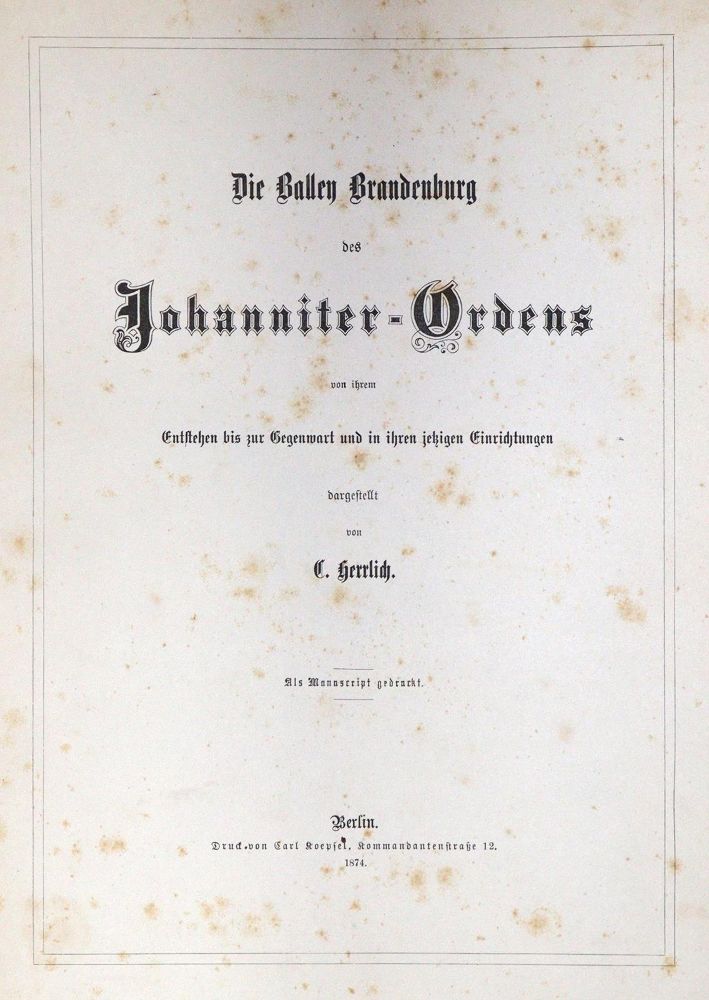 Große Abbildung Nr.2: 132-1626 Herrlich,C.: (Deutschland, Brandenburg)