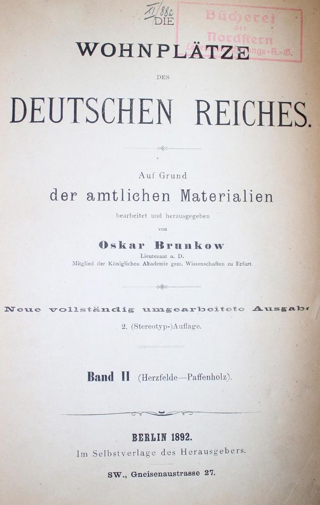 Große Abbildung Nr.1: 132-1629 Brunkow,O.: (Deutschland)