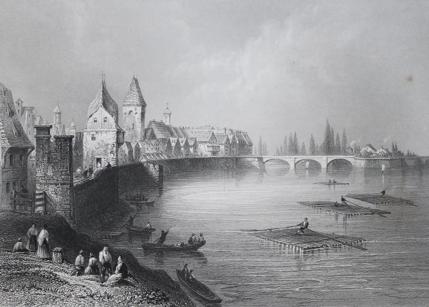 Große Abbildung Nr.2: 132-1635 Beattie,W.: (Deutschland, Donaulauf)
