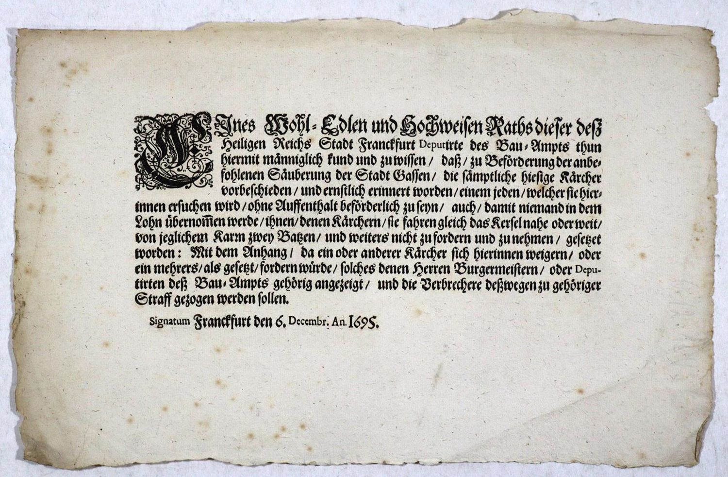Große Abbildung Nr.1: 132-1655 Frankfurt am Main.: (Deutschland, Frankfurt, Stadtreinigung)