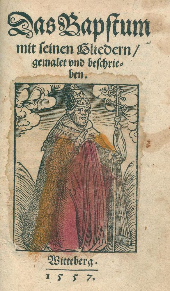 Große Abbildung Nr.1: 132-166 Luther,M.: (Alte Drucke, Handschriften und Theologie)