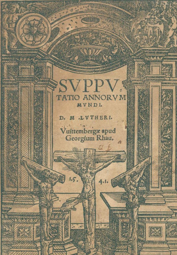 Große Abbildung Nr.4: 132-166 Luther,M.: (Alte Drucke, Handschriften und Theologie)
