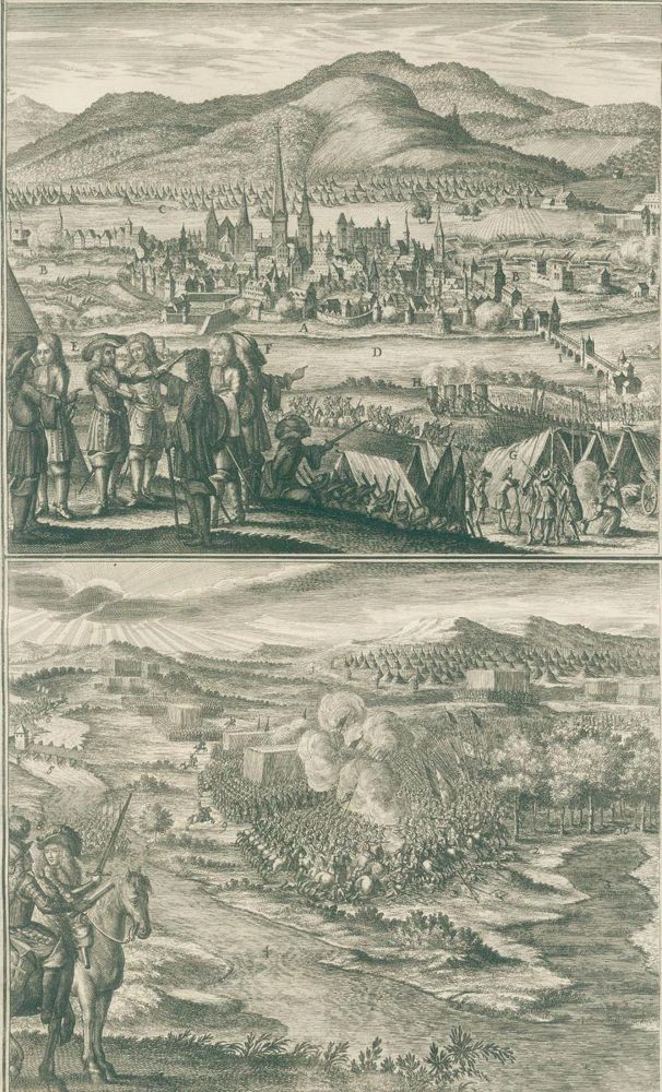 Große Abbildung Nr.1: 132-1685 (Roncaglia,C.).: (Deutschland, Leopold I. HRR)