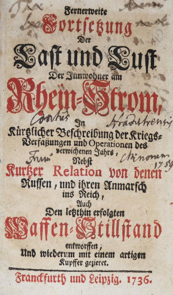 Große Abbildung Nr.1: 132-1722 Fernerweite Fortsetzung: (Deutschland, Rheinlande)