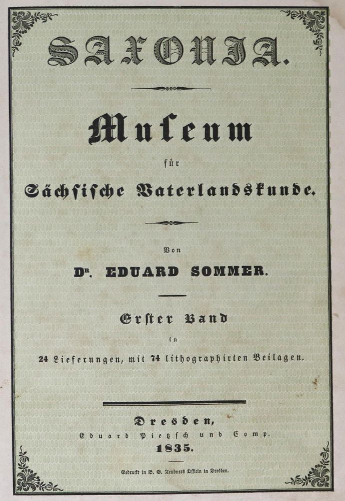 Große Abbildung Nr.2: 132-1731 Saxonia.: (Deutschland, Sachsen)