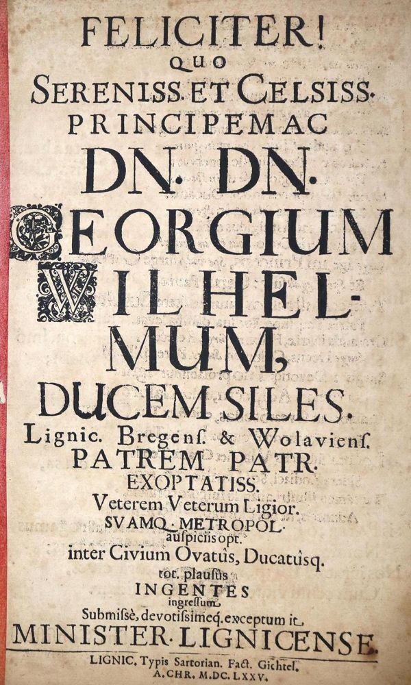 Große Abbildung Nr.1: 132-1734 Liegnitz.: (Deutschland, Schlesien)