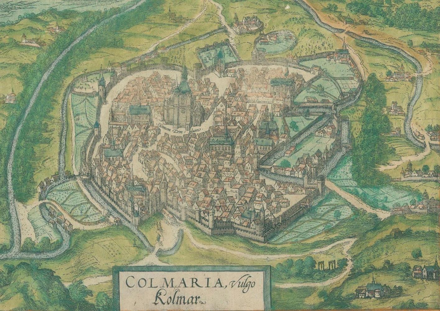 Große Abbildung Nr.1: 132-1758 Rouvrois,T.de M(orville).: (Frankreich, Elsass)