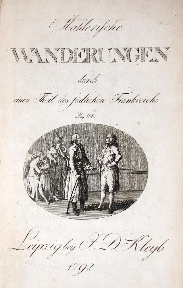 Große Abbildung Nr.2: 132-1766 Mahlerische Wanderungen: (Frankreich)