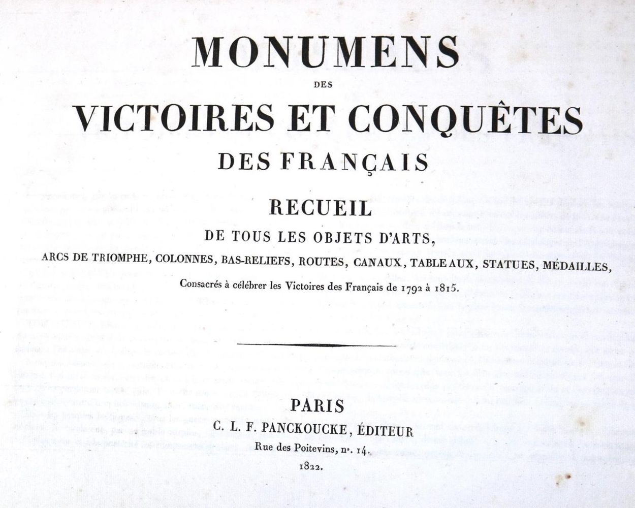 Große Abbildung Nr.1: 132-1768 Monumens des victoires: (Frankreich)