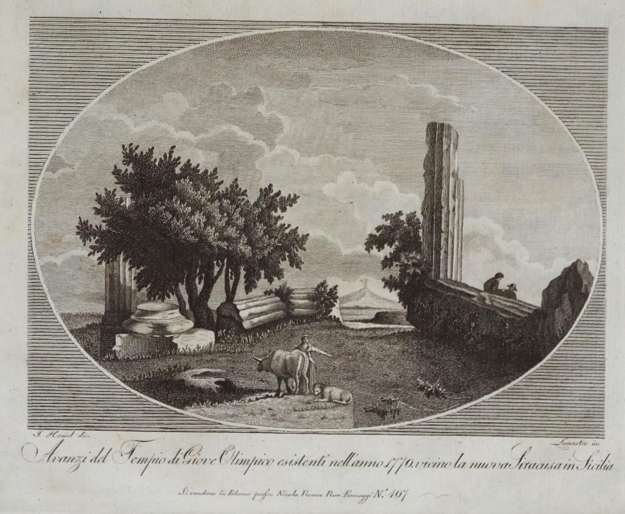Große Abbildung Nr.2: 132-1793 Vedute Siciliane: (Italien, Sizilien)