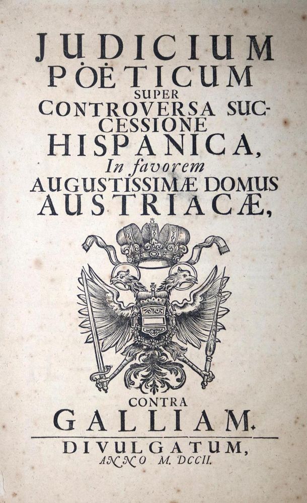 Große Abbildung Nr.1: 132-1801 Judicium Poeticum: (Österreich)