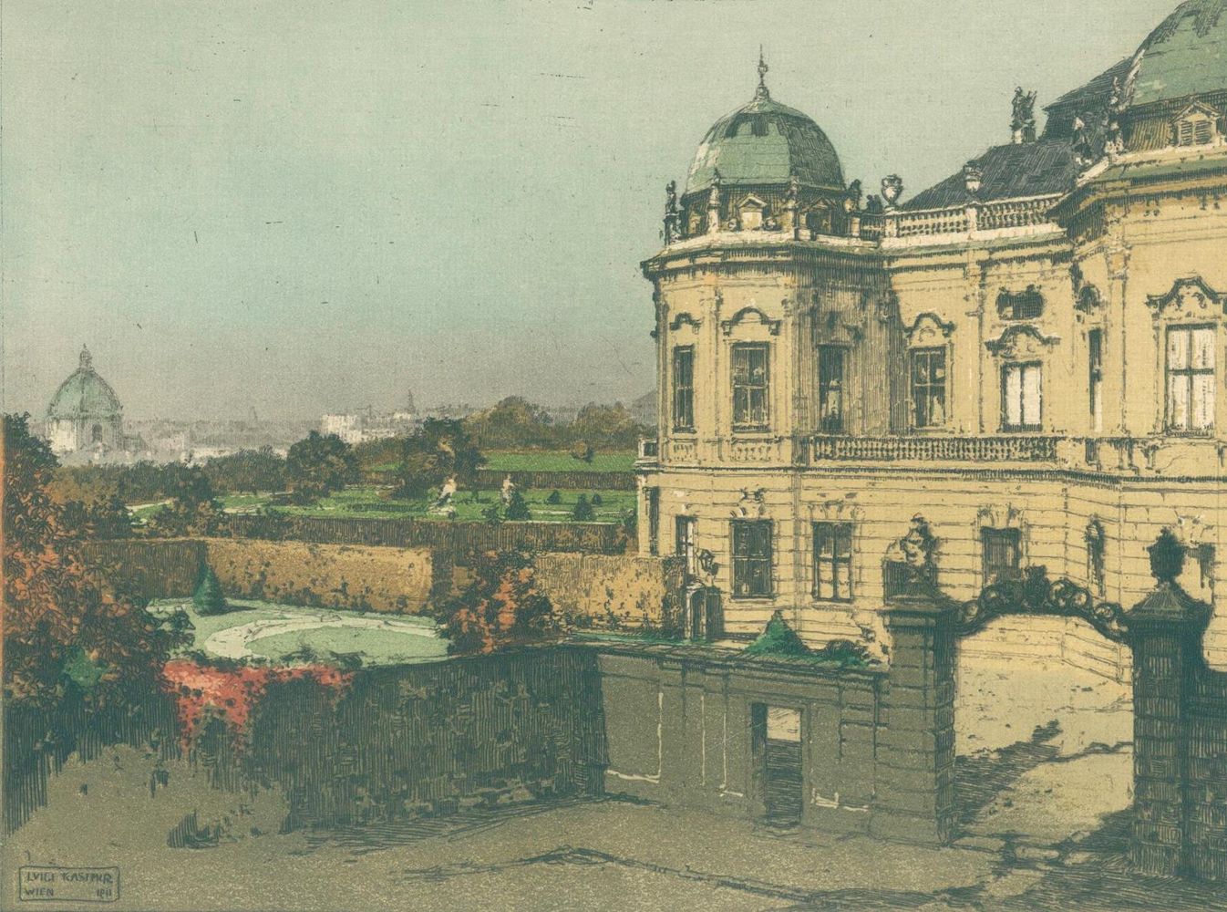Große Abbildung Nr.1: 132-1809 Kasimir,L.: (Österreich, Wien)