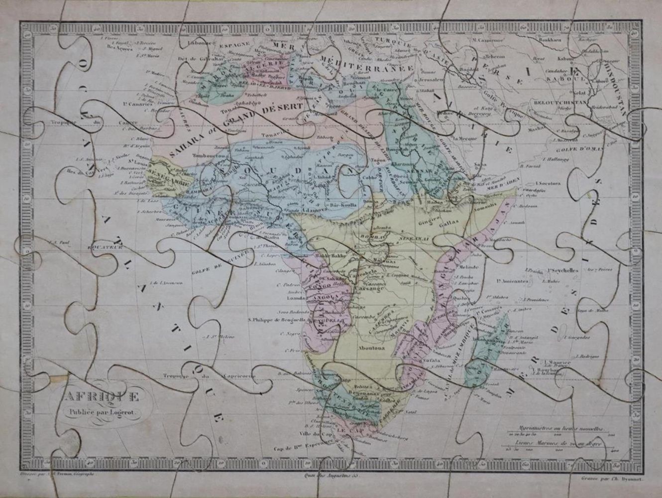 Große Abbildung Nr.1: 132-1826 Atlas (Deckeltitel).: (Verschiedene Länder - Geschichte, Atlanten)