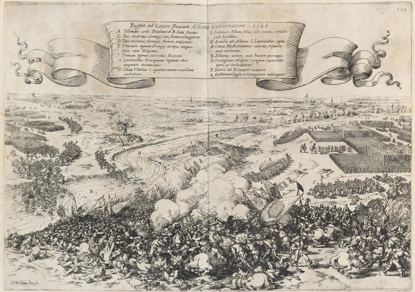 Große Abbildung Nr.1: 132-1843 Strada,F.: (Verschiedene Länder - Geschichte, Benelux)
