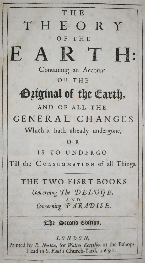 Große Abbildung Nr.1: 132-1848 (Burnet,T.).: (Verschiedene Länder - Geschichte)