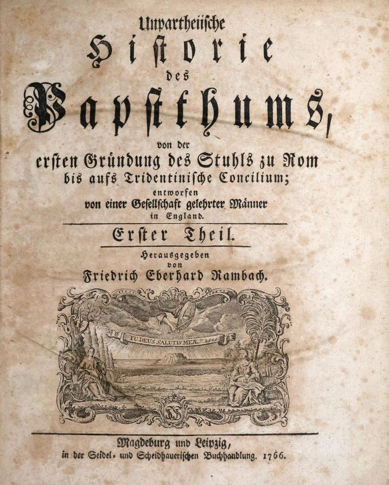 Große Abbildung Nr.1: 132-186 Rambach,F.E. (Hrsg.).: (Päpste)