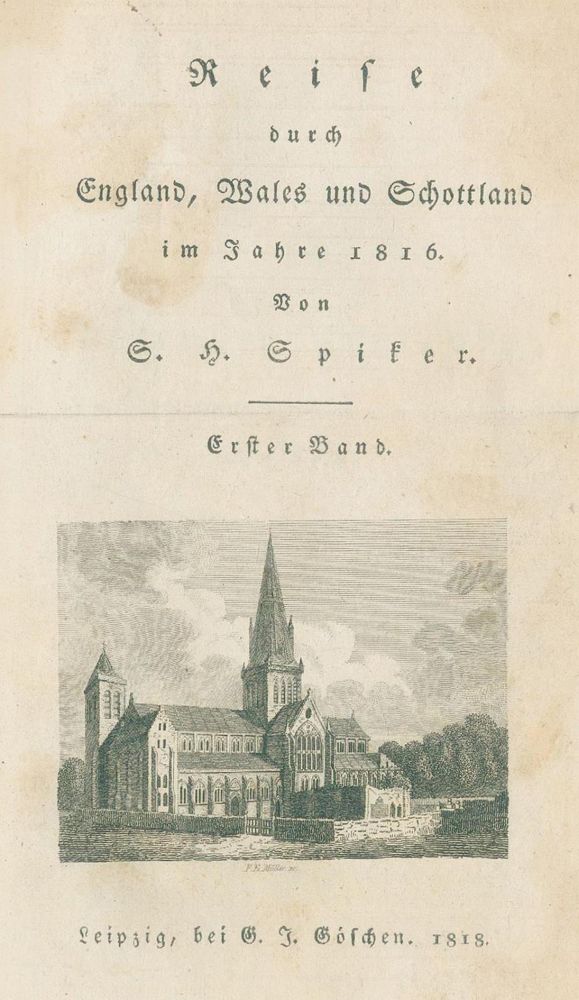 Große Abbildung Nr.1: 132-1871 Spiker,S.H.: (Verschiedene Länder - Geschichte, Grossbritannien)