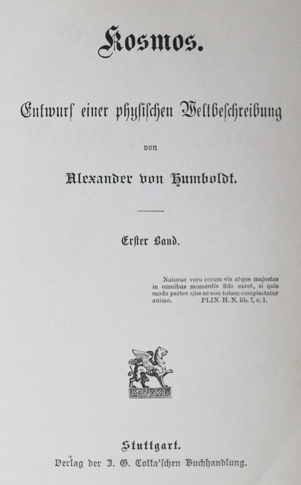 Große Abbildung Nr.2: 132-1874 Humboldt,A.v.: (Verschiedene Länder - Geschichte)