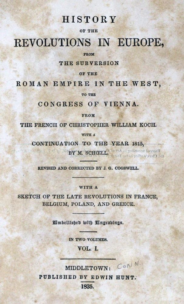 Große Abbildung Nr.1: 132-1879 Koch,C.W. u.a.: (Verschiedene Länder - Geschichte)