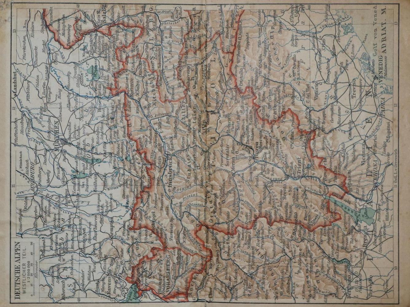 Große Abbildung Nr.1: 132-1888 Sammlung: (Verschiedene Länder - Geschichte, Meyers Reisebücher)