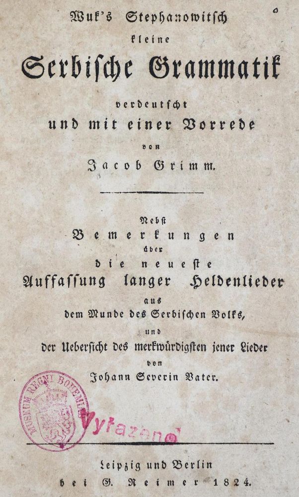 Große Abbildung Nr.1: 132-1904 Stephanowitsch,W.: (Verschiedene Länder - Geschichte, Serbien, Grimm)