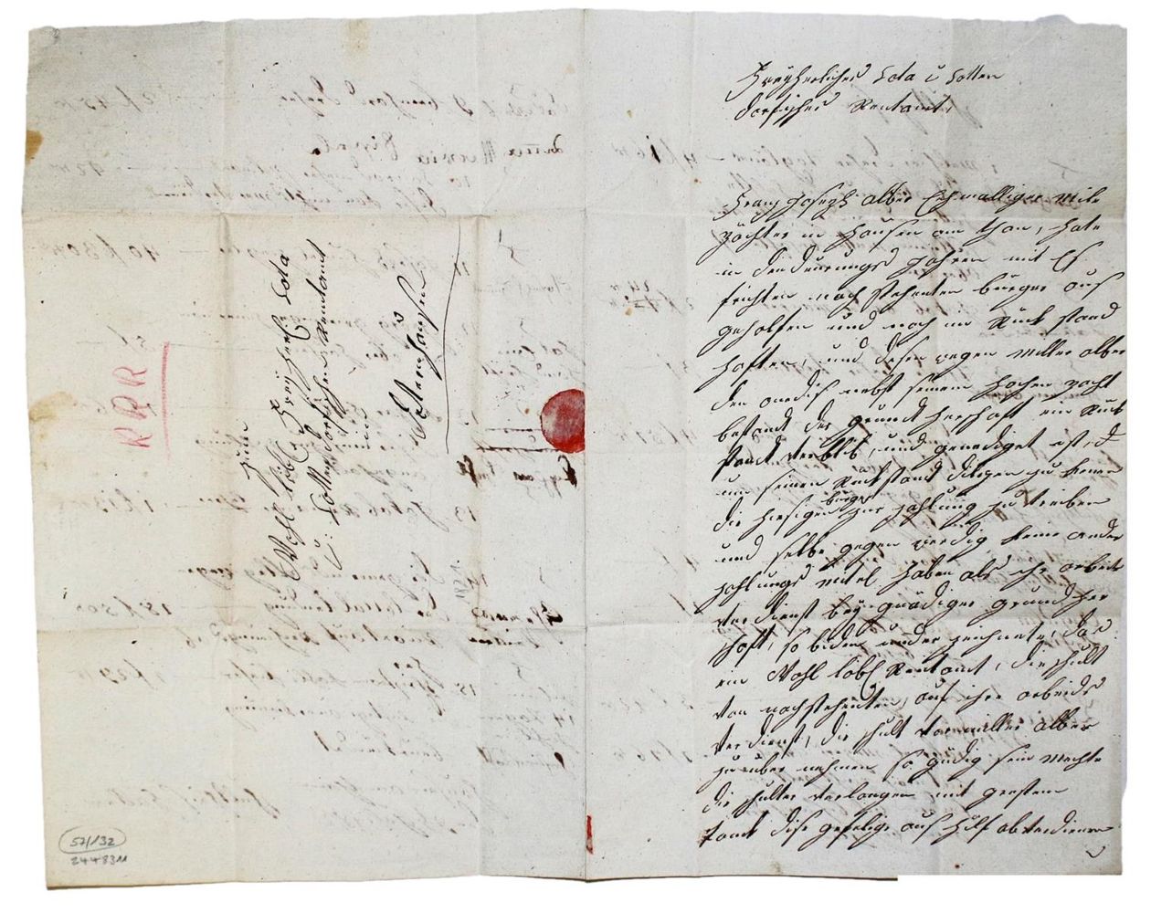 Große Abbildung Nr.1: 132-1918 Cotta, Johann Friedrich, Freiherr von Cottendorf,: (Autographen)