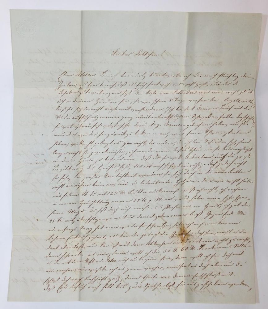 Große Abbildung Nr.1: 132-1920 Engels, Emil,: (Autographen)