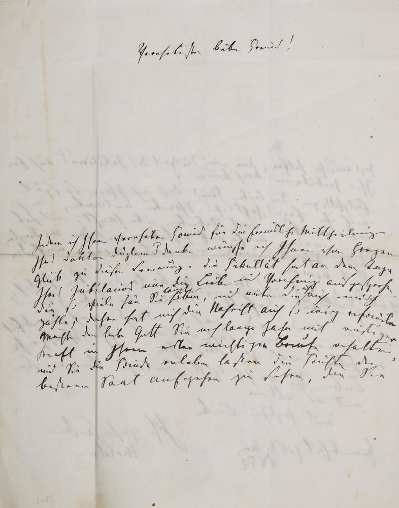 Große Abbildung Nr.1: 132-1933 Molitor, Franz Joseph,: (Autographen)