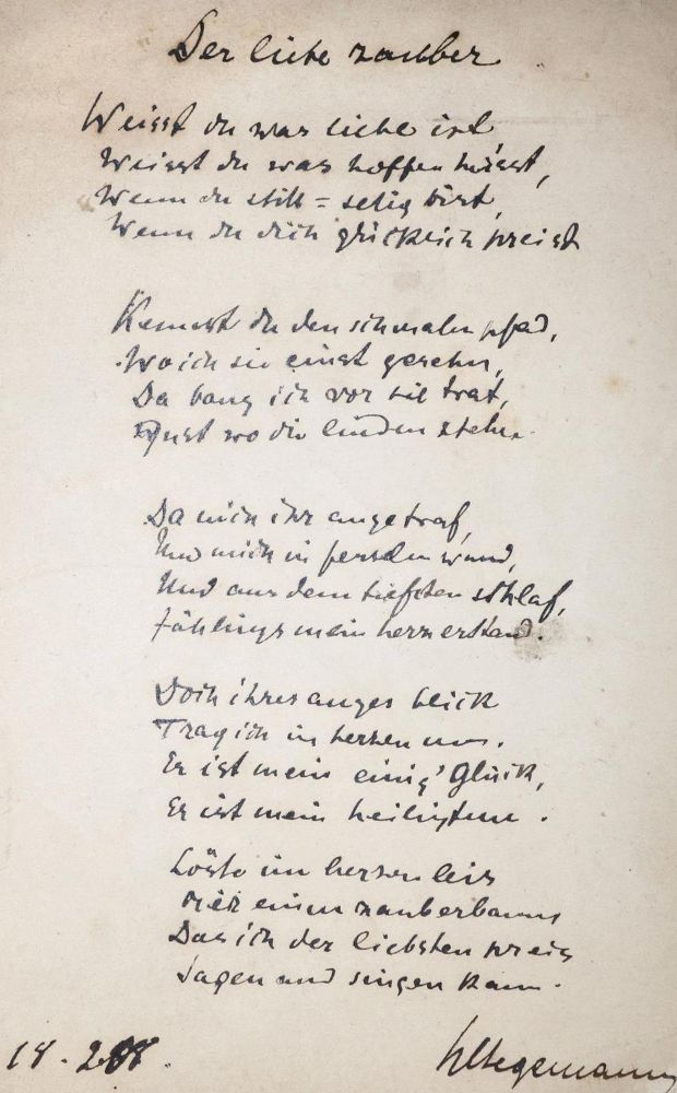 Große Abbildung Nr.1: 132-1944 Stegemann, Hermann,: (Autographen)