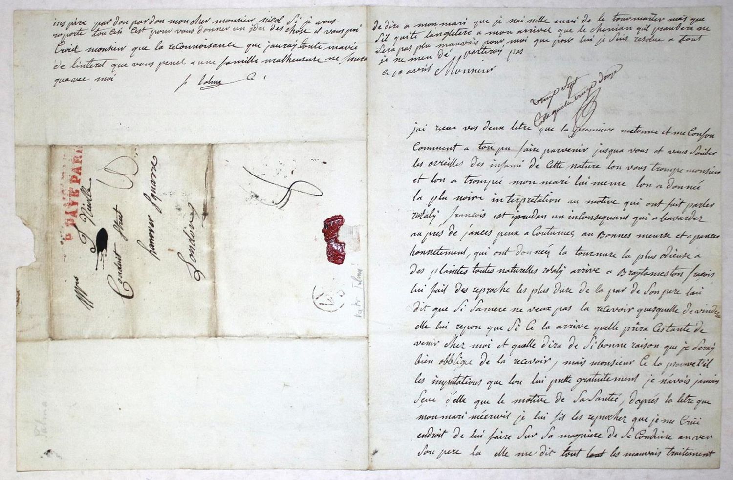 Große Abbildung Nr.1: 132-1946 Talma, Michel-Francois-Joseph,: (Autographen)
