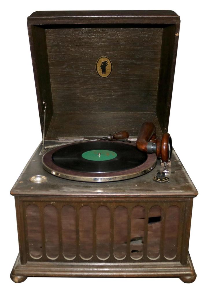 Große Abbildung Nr.1: 132-1992 Grammophon Vox mit: (Varia, Musikinstrumente)