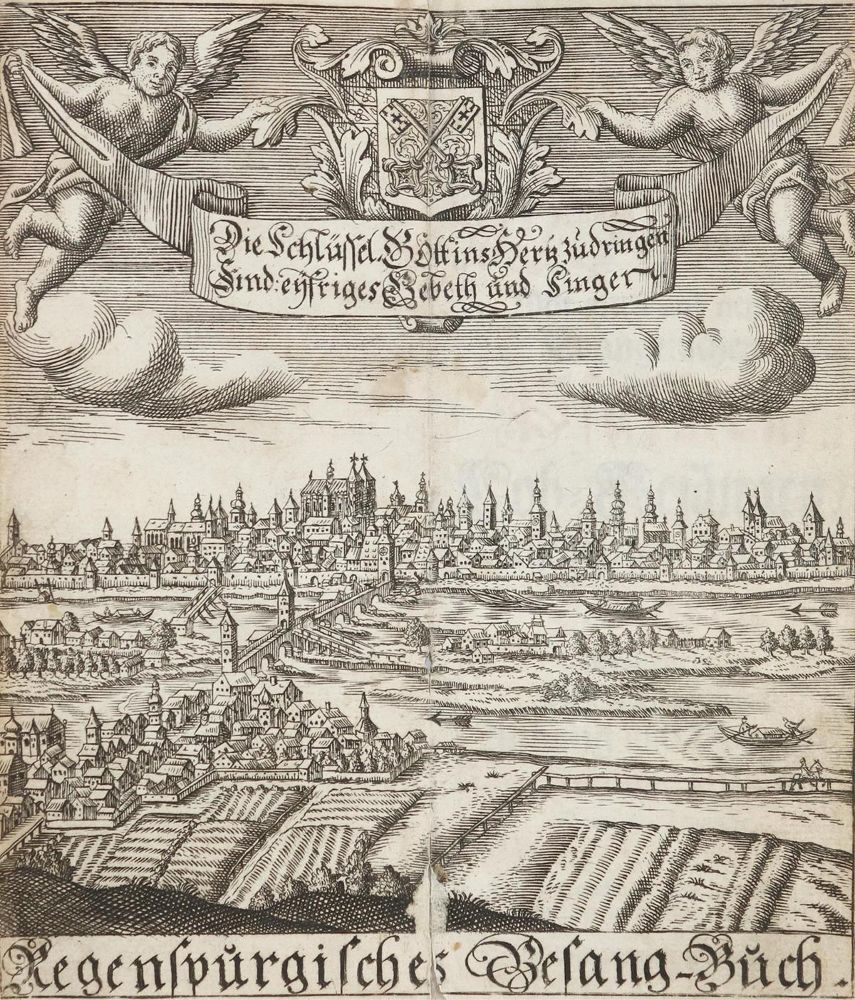 Große Abbildung Nr.1: 132-201 Regenspurgisches Lieder-Manual,: (Alte Drucke, Handschriften und Theologie)