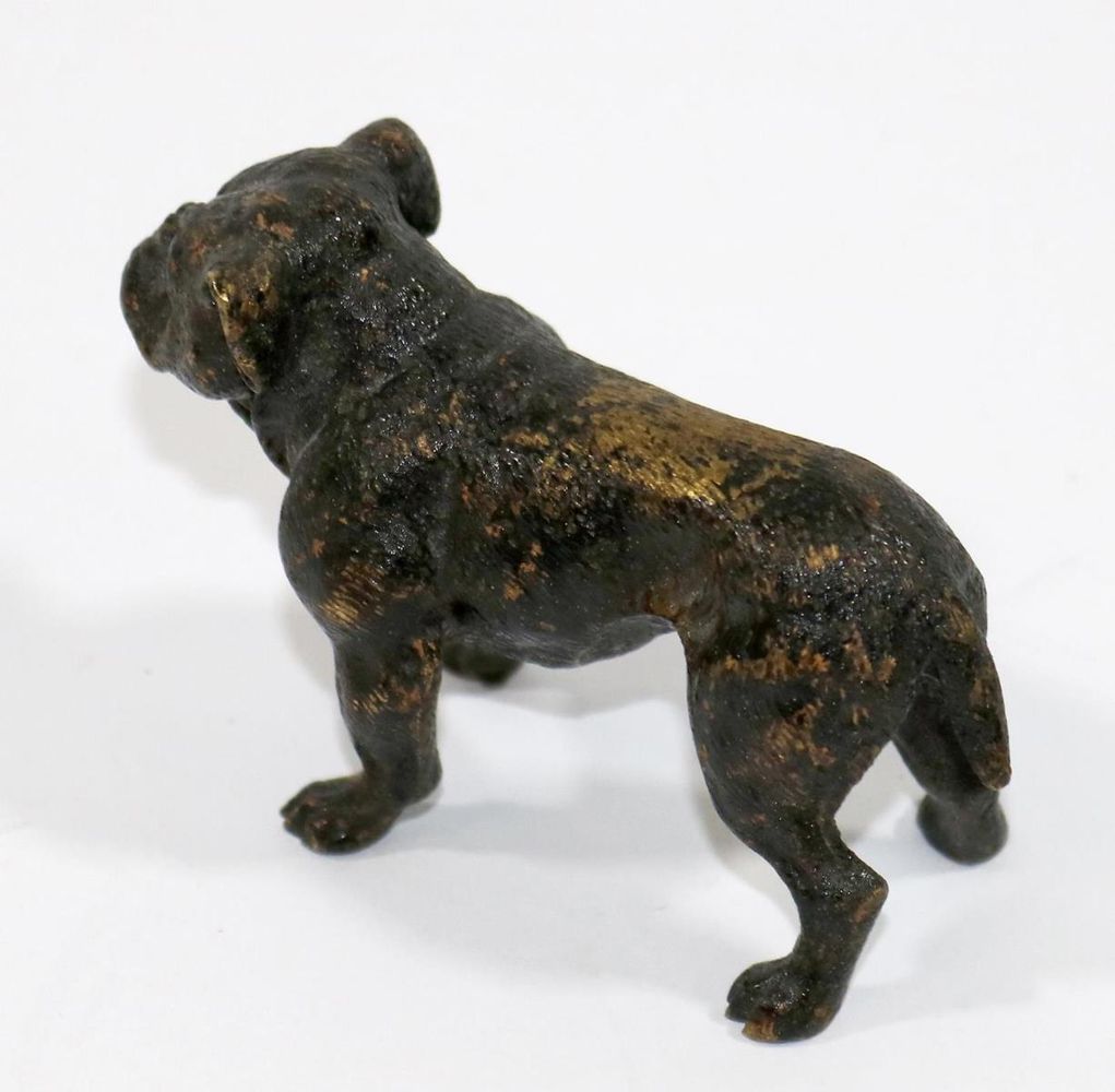 Große Abbildung Nr.2: 132-2032 Französische Bulldogge.: (Varia, Skulpturen - Plastiken, Bulldogge)