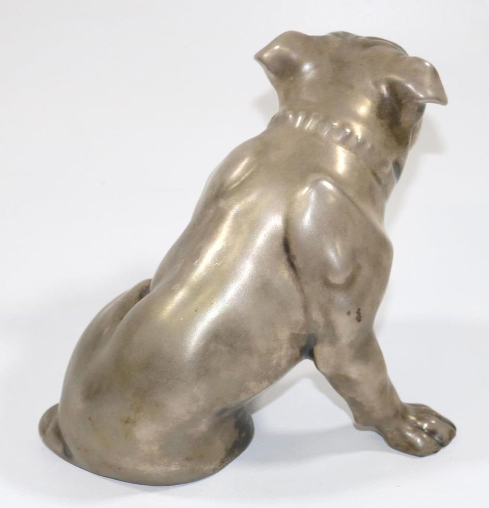 Große Abbildung Nr.2: 132-2033 Französische Bulldogge: (Varia, Skulpturen - Plastiken, Bulldogge)