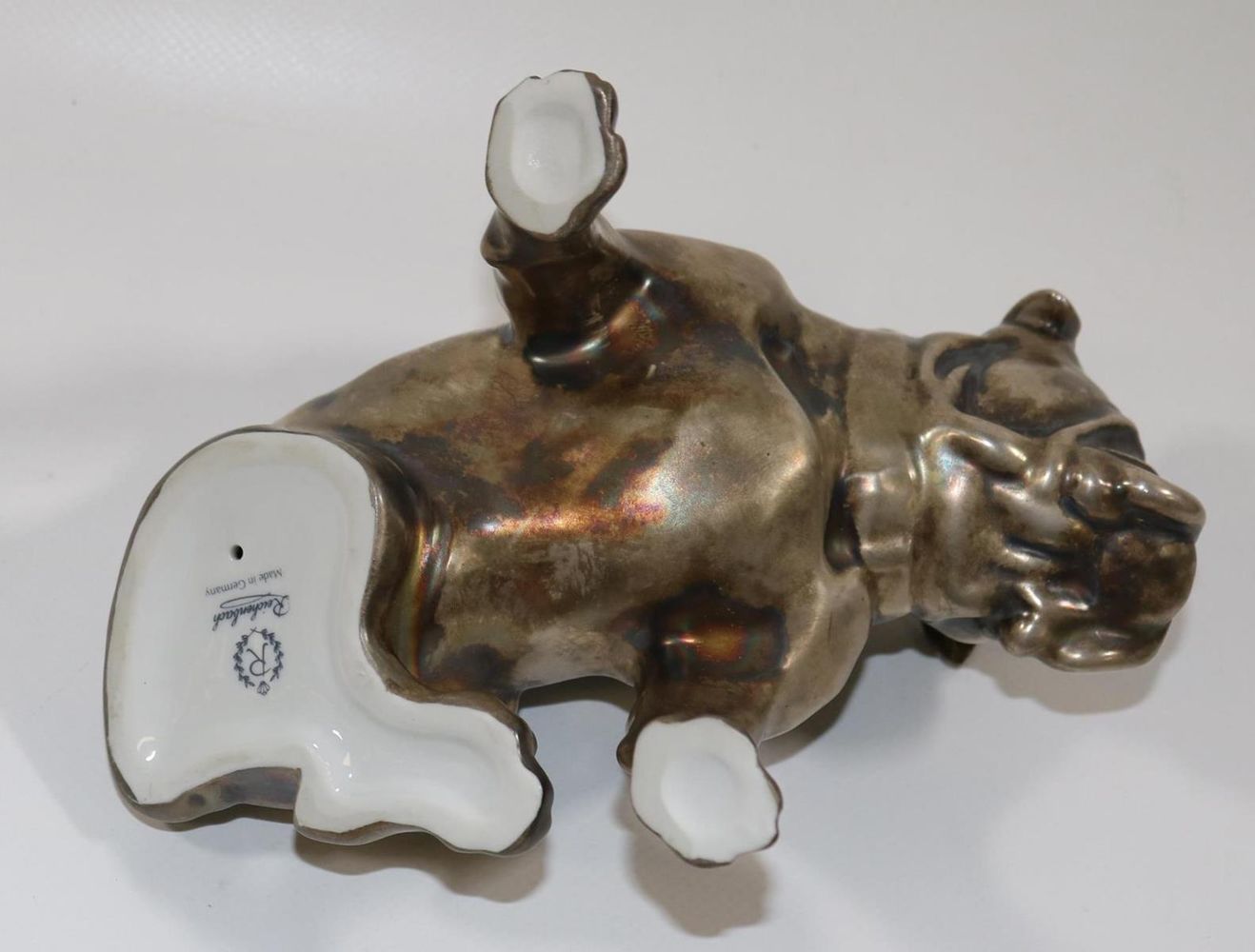 Große Abbildung Nr.3: 132-2033 Französische Bulldogge: (Varia, Skulpturen - Plastiken, Bulldogge)