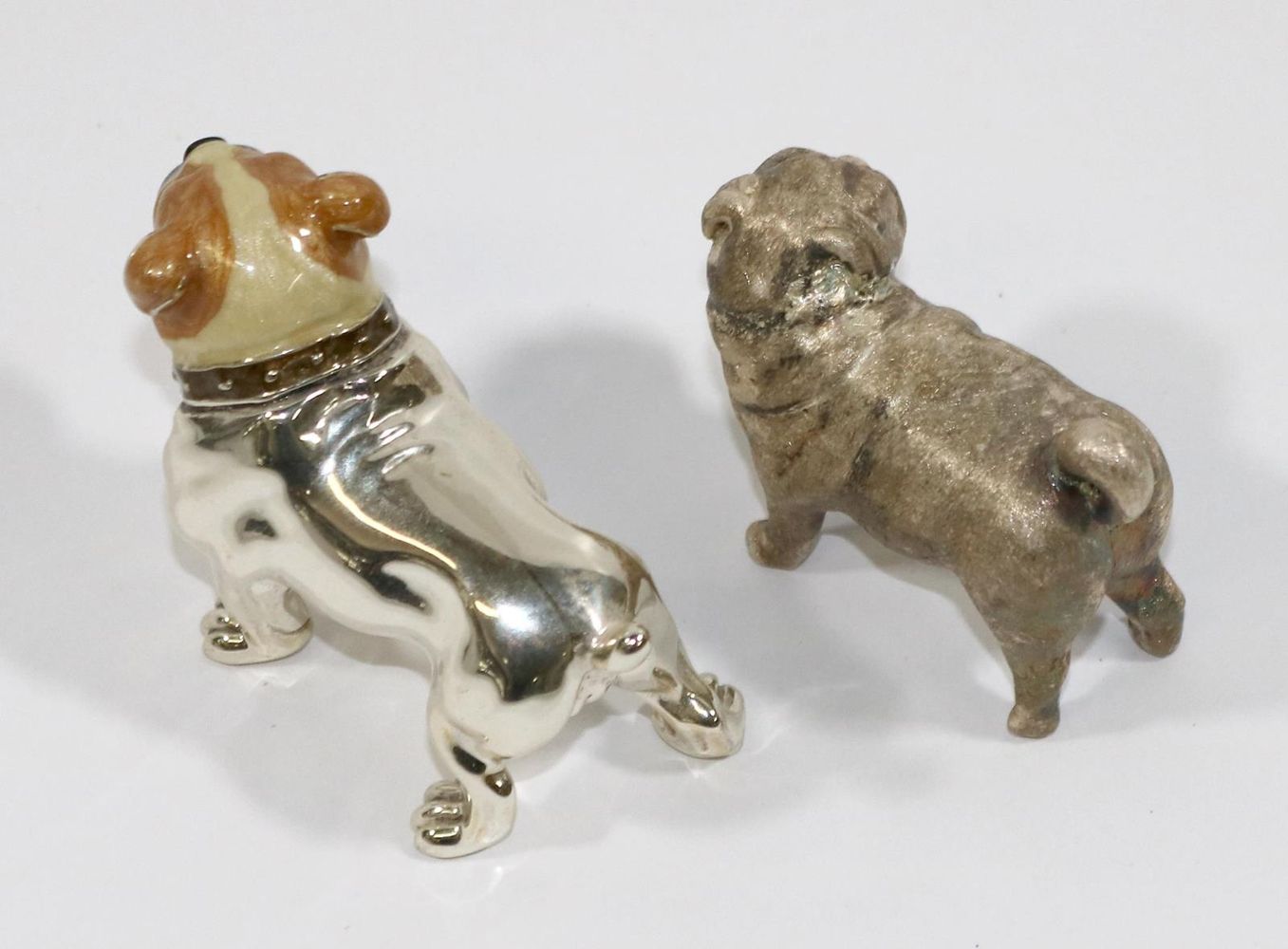 Große Abbildung Nr.2: 132-2034 Französische Bulldogge.: (Varia, Skulpturen - Plastiken, Bulldogge)