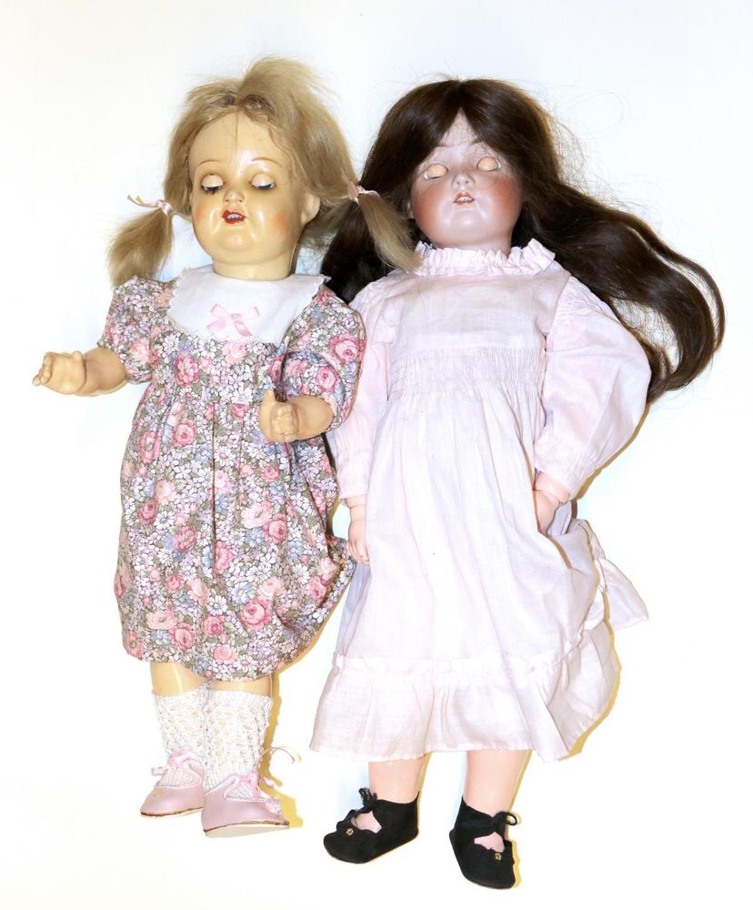 Große Abbildung Nr.27: 132-2038 Puppensammlung.: (Varia, Spielzeug)