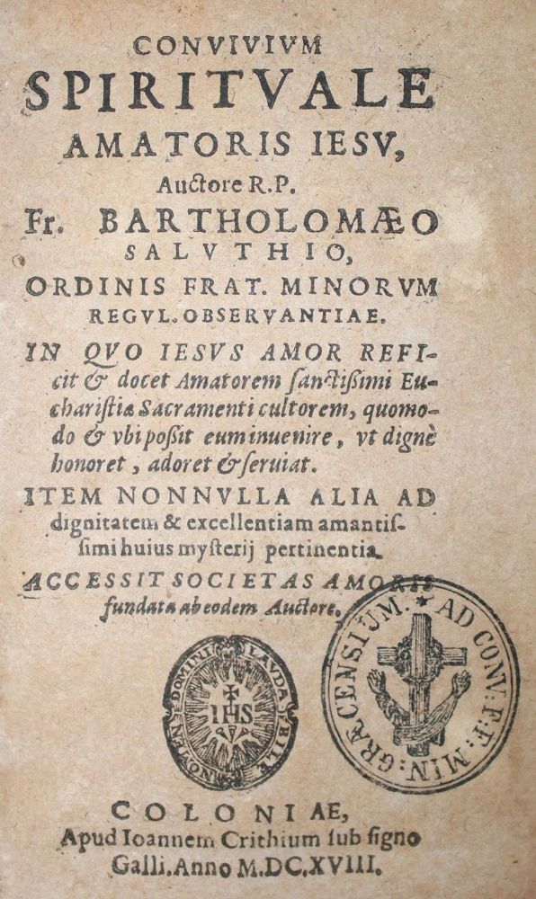 Große Abbildung Nr.1: 132-206 Saluthius,B. (d.i. B.Cambi).: (Alte Drucke, Handschriften und Theologie)